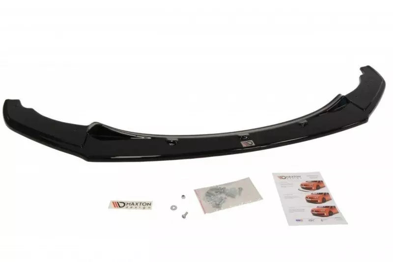 Maxton Design Frontlippe für BMW 1er F20 / F21 M Power vor Facelift Hochglanz schwarz – Ansicht 4