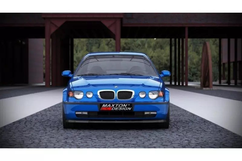 Maxton Design Frontlippe für BMW 3er E46 Compact Hochglanz schwarz – Ansicht 2