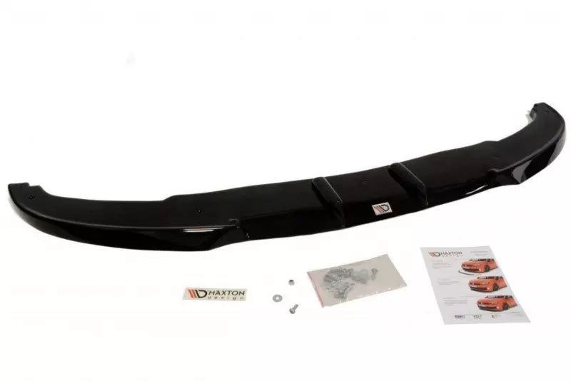 Maxton Design Frontlippe für BMW 3er E92 / E93 vor Facelift Hochglanz schwarz – Ansicht 2