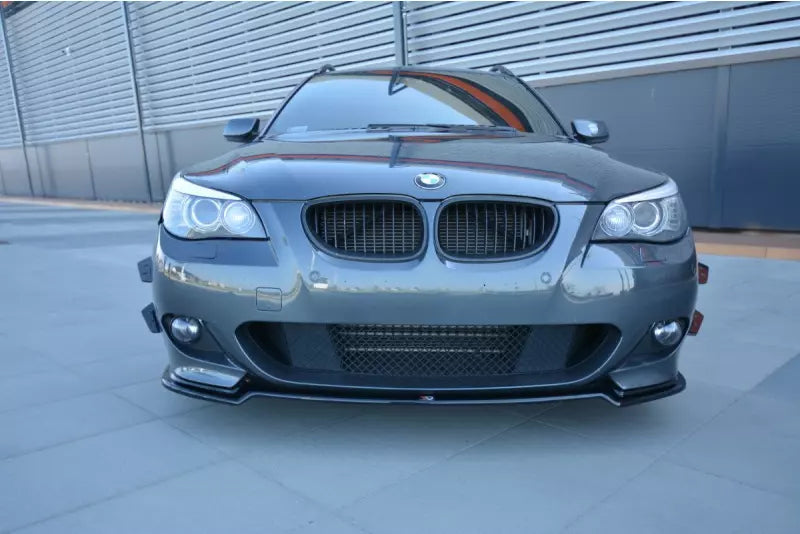 Maxton Design Frontlippe für BMW 5er E60 /61 M Paket Hochglanz schwarz – Ansicht 2