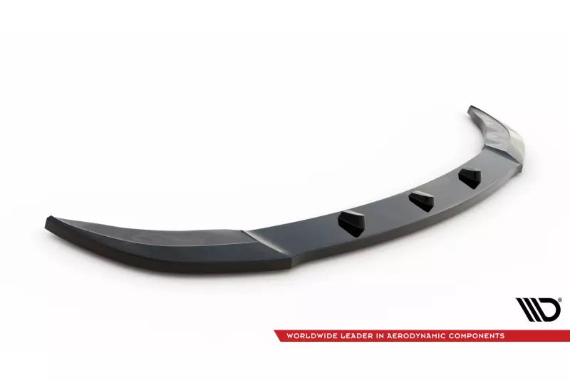 Maxton Design Frontlippe V.1 für BMW M5 F10 / F11 Hochglanz schwarz – Ansicht 4