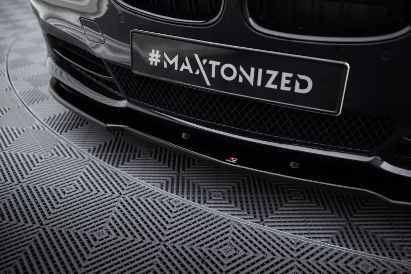 Maxton Design Frontlippe für BMW 5er GT F07 Hochglanz schwarz – Ansicht 2