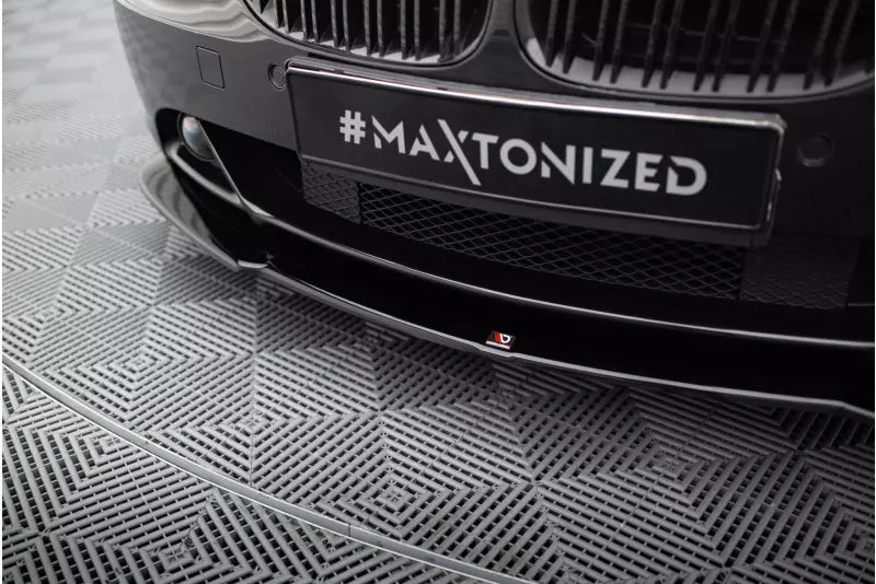Maxton Design Frontlippe V.2 für BMW 6er E63 / E64 vor Facelift Hochglanz schwarz – Ansicht 3
