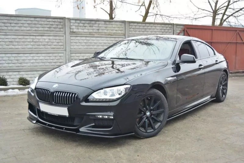 Maxton Design Frontlippe für BMW 6er F06 Gran Coupe M Paket Hochglanz schwarz – Ansicht 1