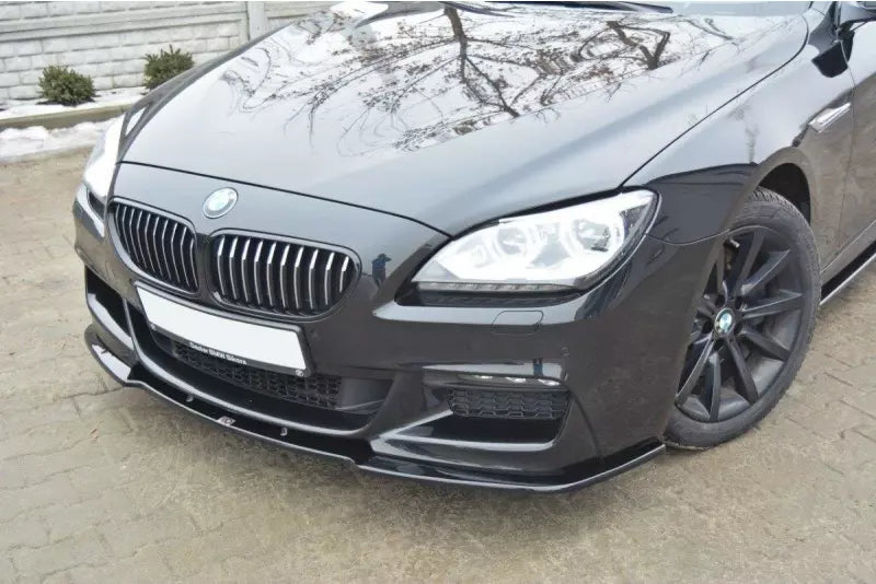 Maxton Design Frontlippe für BMW 6er F06 Gran Coupe M Paket Hochglanz schwarz – Ansicht 2