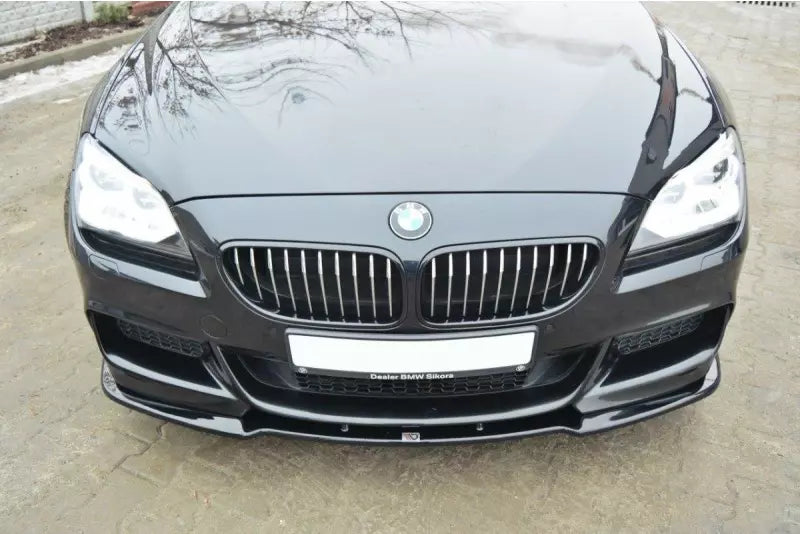 Maxton Design Frontlippe für BMW 6er F06 Gran Coupe M Paket Hochglanz schwarz – Ansicht 3