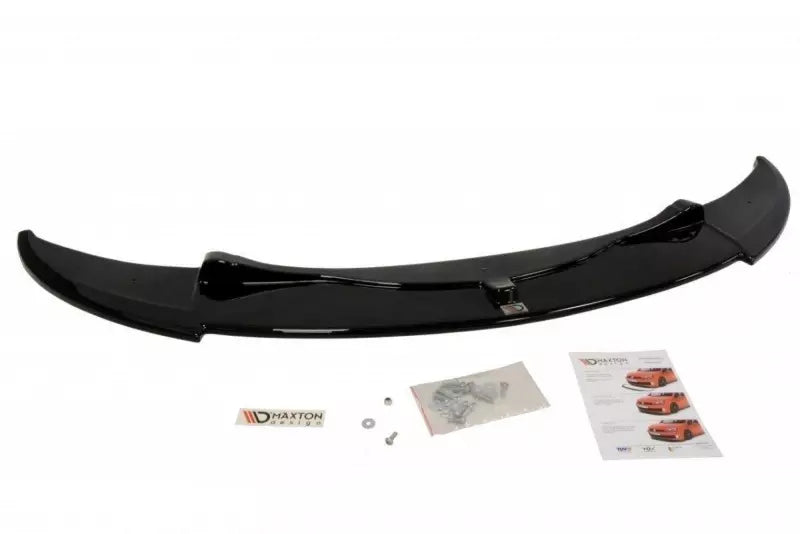 Maxton Design Frontlippe für BMW M3 E92 / E93 vor Facelift M Performance Hochglanz schwarz – Ansicht 2