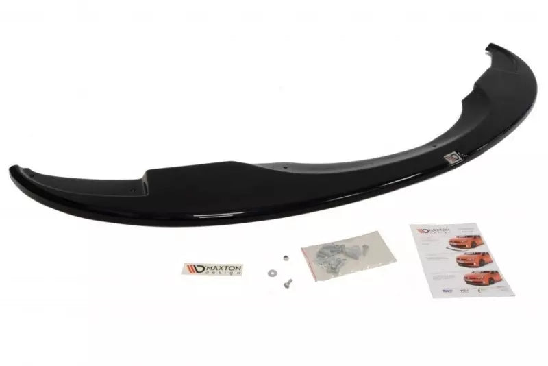 Maxton Design Frontlippe für BMW M3 E92 / E93 vor Facelift Hochglanz schwarz – Ansicht 4