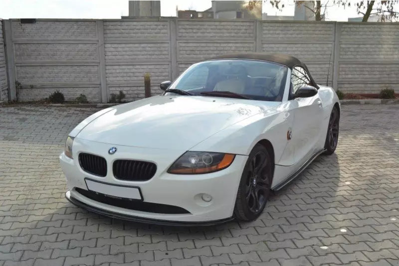 Maxton Design Frontlippe V.2 für BMW Z4 E85 vor Facelift Hochglanz schwarz – Ansicht 1