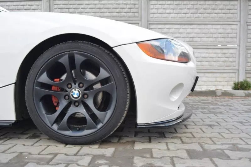 Maxton Design Frontlippe V.2 für BMW Z4 E85 vor Facelift Hochglanz schwarz – Ansicht 3