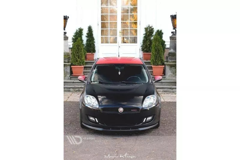 Maxton Design Frontlippe für Fiat Bravo Mk2 Hochglanz schwarz – Ansicht 2