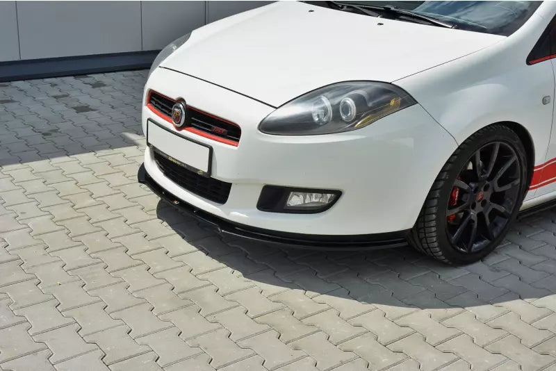 Maxton Design Frontlippe für Fiat Bravo Sport Mk2 Hochglanz schwarz – Ansicht 1