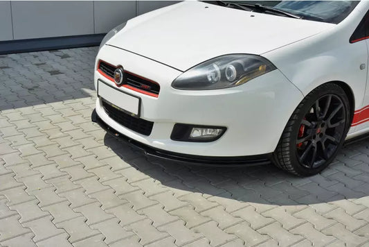 Maxton Design Frontlippe für Fiat Bravo Sport Mk2 Hochglanz schwarz – Ansicht 1