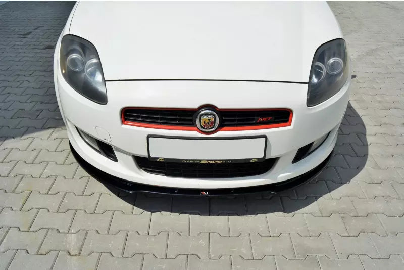 Maxton Design Frontlippe für Fiat Bravo Sport Mk2 Hochglanz schwarz – Ansicht 2