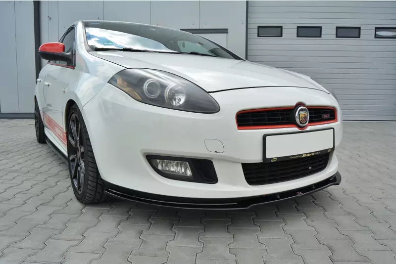 Maxton Design Frontlippe für Fiat Bravo Sport Mk2 Hochglanz schwarz – Ansicht 4