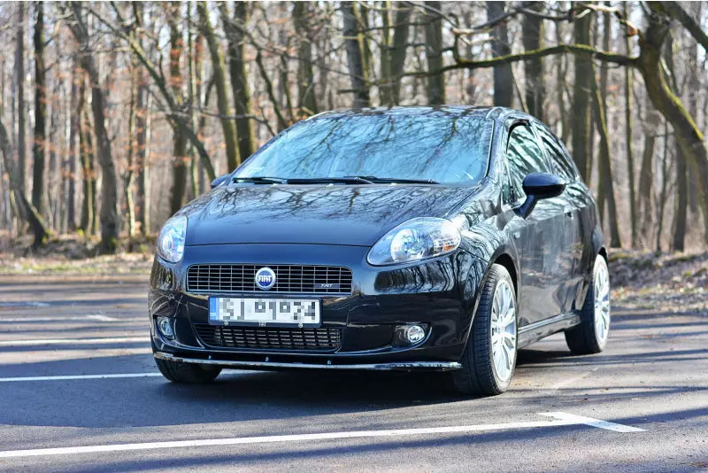 Maxton Design Frontlippe für Fiat Grande Punto Standard Hochglanz schwarz – Ansicht 1