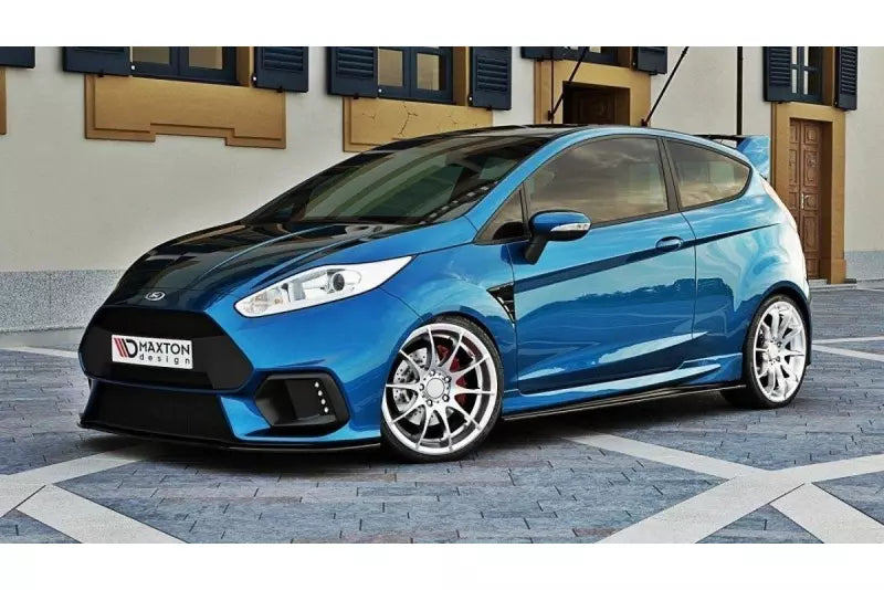 Maxton Design Frontlippe für Fiesta Mk7 2013-2016 Maxton RS Hochglanz schwarz – Ansicht 1