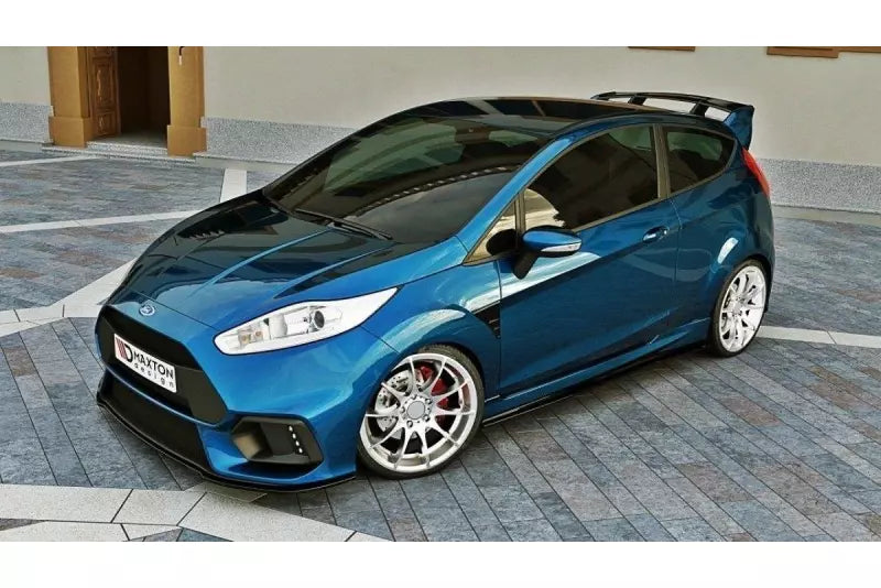 Maxton Design Frontlippe für Fiesta Mk7 2013-2016 Maxton RS Hochglanz schwarz – Ansicht 2