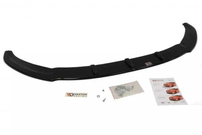 Maxton Design Frontlippe für Ford Fiesta Mk7 (für RS Look Stoßstange) Hochglanz schwarz – Ansicht 2