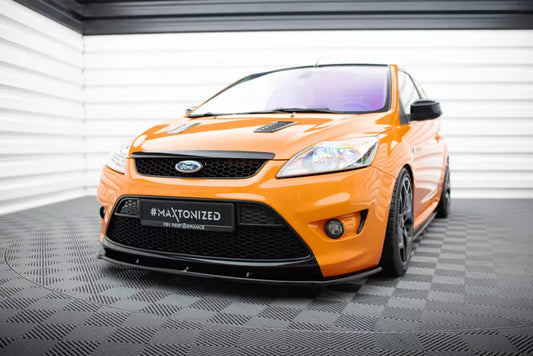 Maxton Design Frontlippe für Ford Focus ST Mk2 Facelift Hochglanz schwarz – Ansicht 1