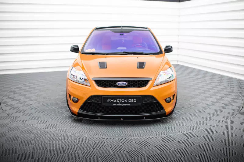Maxton Design Frontlippe für Ford Focus ST Mk2 Facelift Hochglanz schwarz – Ansicht 2