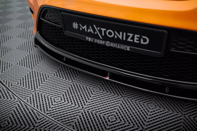 Maxton Design Frontlippe für Ford Focus ST Mk2 Facelift Hochglanz schwarz – Ansicht 3