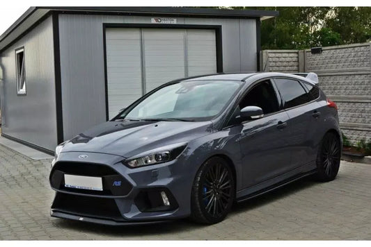 Maxton Design Frontlippe V.2 für Ford Focus RS Mk3 Hochglanz schwarz – Ansicht 1
