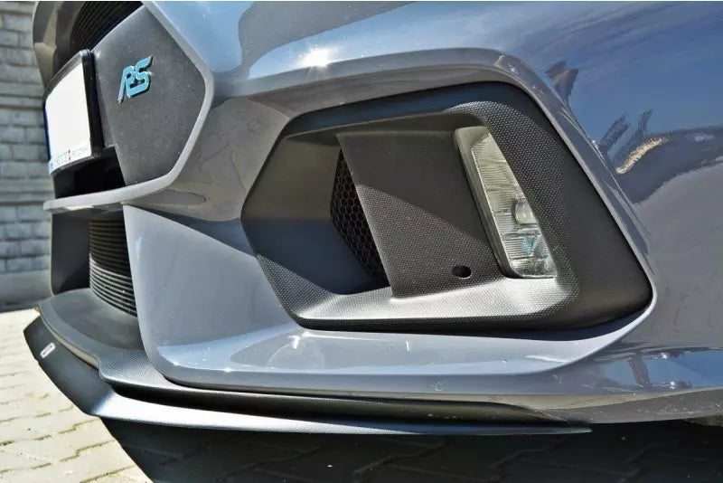 Maxton Design Frontlippe V.2 für Ford Focus RS Mk3 Hochglanz schwarz – Ansicht 4