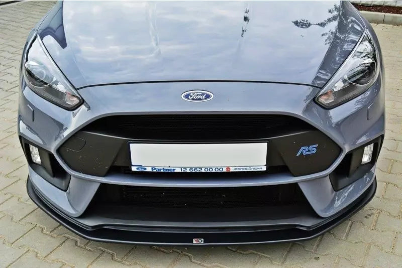 Maxton Design Frontlippe V.3 für Ford Focus RS Mk3 Hochglanz schwarz – Ansicht 2