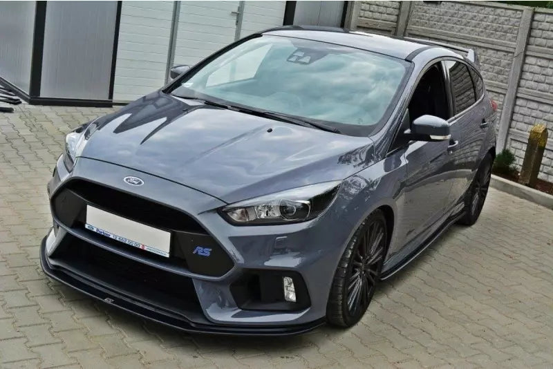 Maxton Design Frontlippe V.3 für Ford Focus RS Mk3 Hochglanz schwarz – Ansicht 3