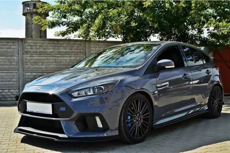 Maxton Design Frontlippe V.4 für Ford Focus RS Mk3 Hochglanz schwarz – Ansicht 3
