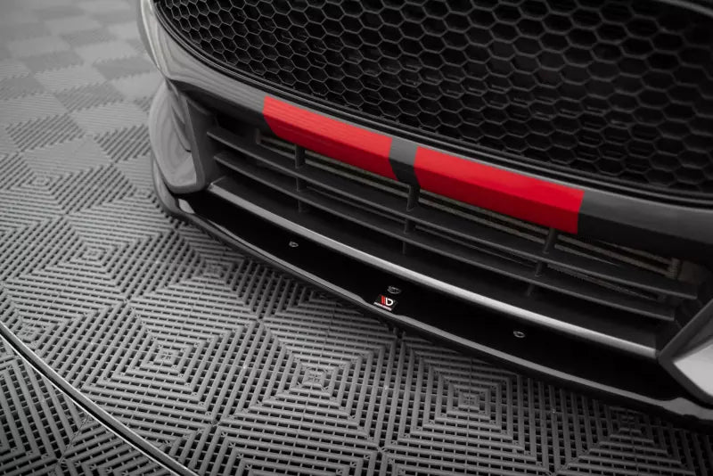 Maxton Design Frontlippe für Ford Focus ST Mk3 Cupra Facelift Hochglanz schwarz – Ansicht 3