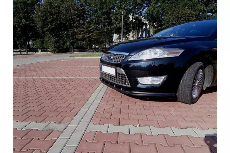Maxton Design Frontlippe für Ford Mondeo Mk4 vor Facelift Hochglanz schwarz – Ansicht 2