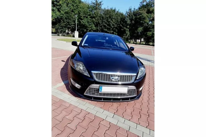 Maxton Design Frontlippe für Ford Mondeo Mk4 vor Facelift Hochglanz schwarz – Ansicht 3