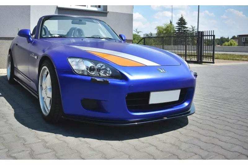 Maxton Design Frontlippe V.1 für Honda S2000 Hochglanz schwarz – Ansicht 1