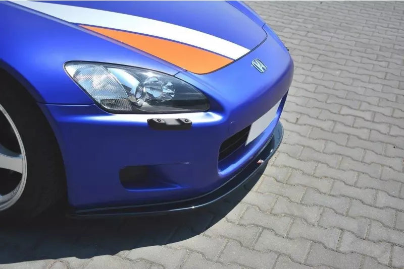 Maxton Design Frontlippe V.1 für Honda S2000 Hochglanz schwarz – Ansicht 2