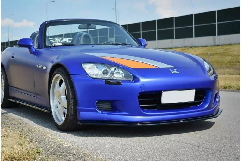 Maxton Design Frontlippe V.2 für Honda S2000 Hochglanz schwarz – Ansicht 2