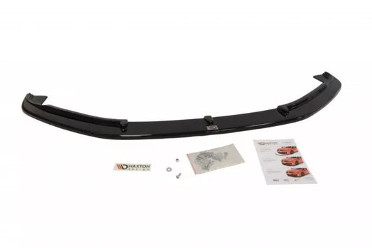 Maxton Design Frontlippe für Jaguar XF X250 Facelift Hochglanz schwarz – Ansicht 1