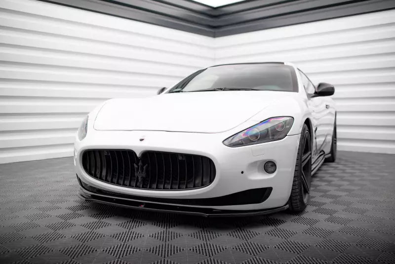 Maxton Design Frontlippe für Maserati Granturismo 2007-2011 Hochglanz schwarz – Ansicht 1
