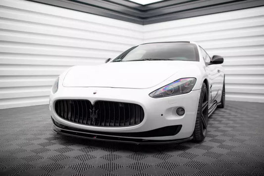 Maxton Design Frontlippe für Maserati Granturismo 2007-2011 Hochglanz schwarz – Ansicht 1