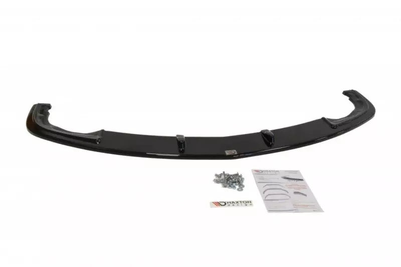 Maxton Design Frontlippe V.2 für Mazda 3 Mk2 MPS Hochglanz schwarz – Ansicht 1