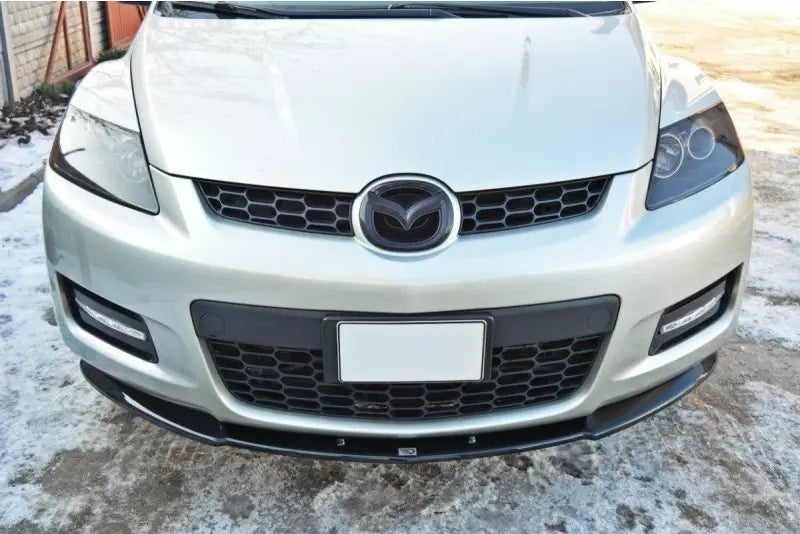 Maxton Design Frontlippe für Mazda CX-7 Hochglanz schwarz – Ansicht 2