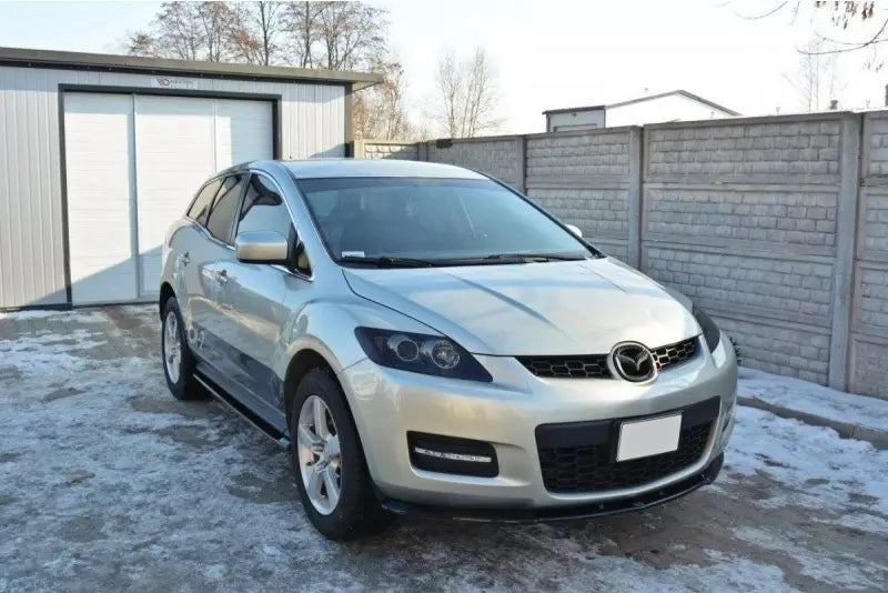 Maxton Design Frontlippe für Mazda CX-7 Hochglanz schwarz – Ansicht 3