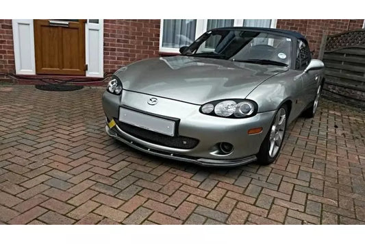 Maxton Design Frontlippe für Mazda MX5 NB Facelift Hochglanz schwarz – Ansicht 1