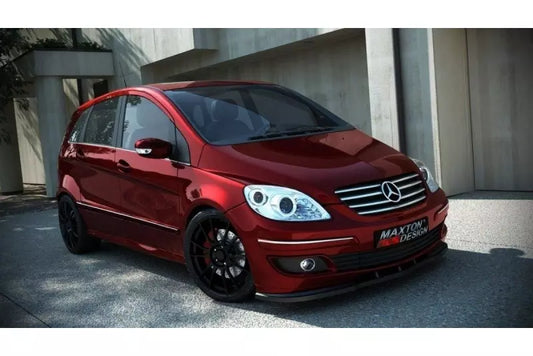 Maxton Design Frontlippe für Mercedes B-Klasse 245 Hochglanz schwarz – Ansicht 1