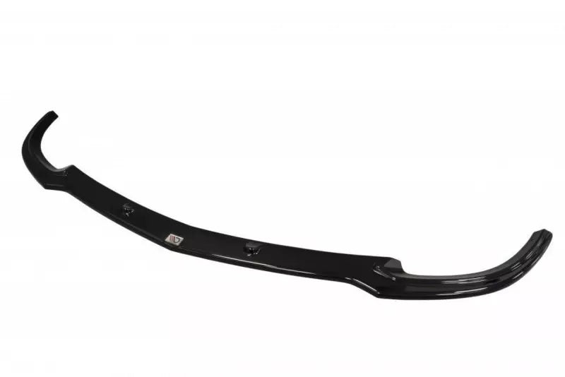 Maxton Design Frontlippe für Mercedes C-Klasse W204 AMG-Line 2007-2010 Hochglanz schwarz – Ansicht 4