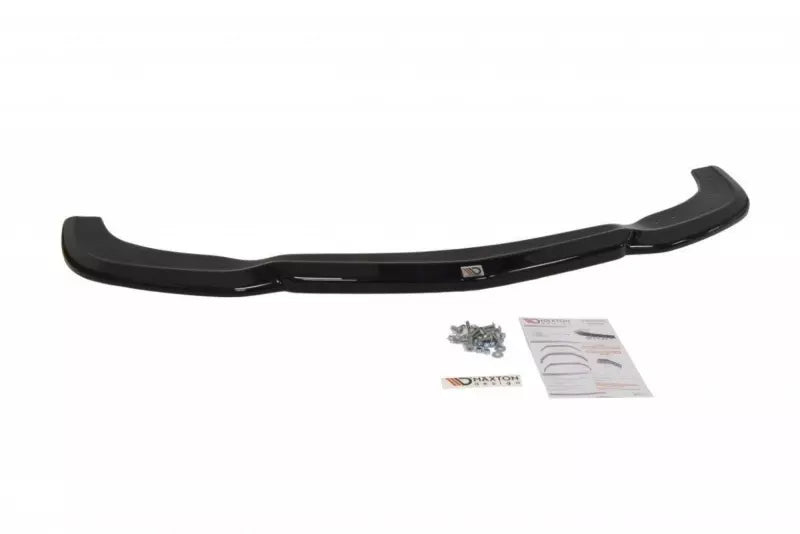 Maxton Design Frontlippe für Mercedes C-Klasse W204 Facelift Hochglanz schwarz – Ansicht 1