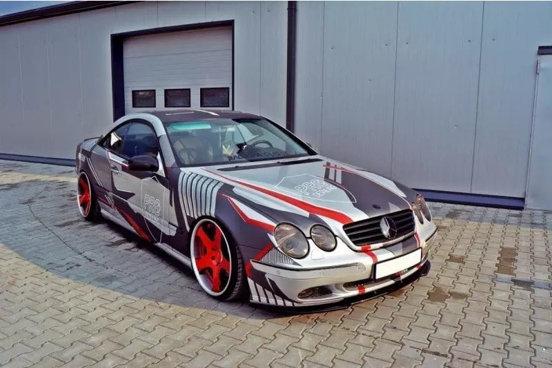 Maxton Design Frontlippe für Mercedes CL C205 Hochglanz schwarz – Ansicht 2