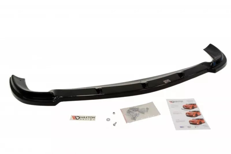 Maxton Design Frontlippe für Mercedes CLK W208 (für W208 AMG) Hochglanz schwarz – Ansicht 2