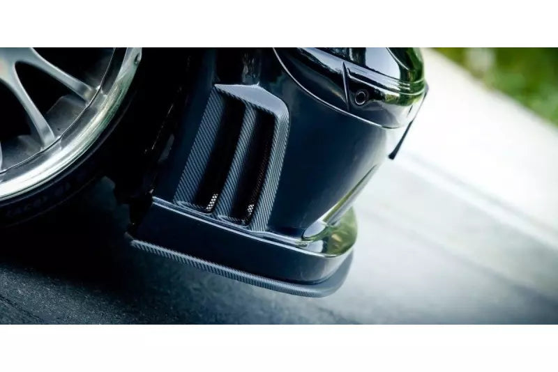 Maxton Design Frontlippe für Mercedes CLK W209 BLACK (SL Black Series Look) Hochglanz schwarz – Ansicht 2